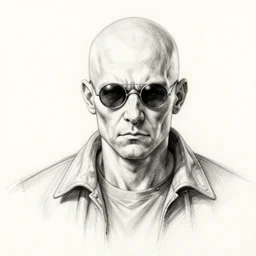 serial killer , sketch , trending on artstation , Hyperdetailed , CGSociety