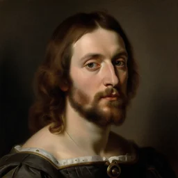 a renaissance painting of a portrait of an male artist