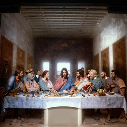 beautiful last supper ” beautiful dreamscape, digital art, concept art, detailed, lovely colors, art station, 3 - d 4 k, beautiful background, matte painting,,