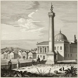lithograph, etching by giovanni battista piranesi