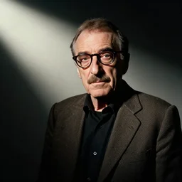 Woody Allen with Frank Zappa\'s mustache