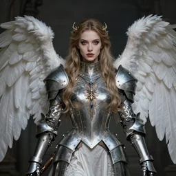 Angel knight gothic girl. By Konstantin Razumov, highly detailded