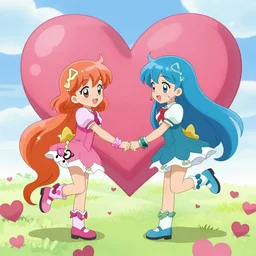 precures saving the world by consuming massive amounts of love.