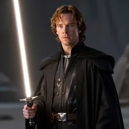 benedict cumberbatch starring as anakin skywalker in star wars