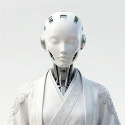 portrait of a chinese cyberpunk machine, machine face, robed arms, upper half portrait, decorated with chinese opera motifs, regal, asian, fine china, wuxia, traditional chinese art intricate intense elegant 京 剧 highly detailed digital painting artstation concept art smooth sharp focus illustration, art by artgerm and greg rutkowski alphonse mucha 8 k