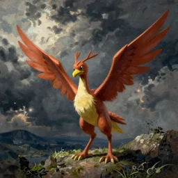 Articuno (From Pokémon) by zdzisław beksiński