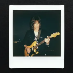Keith Richards Polaroid