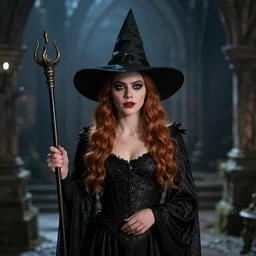 emma stone as an evil witch