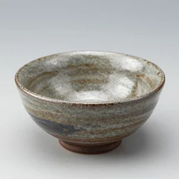 japanese handmade rice bowl, glazed clay, artistic, gorgeous,, zen,
