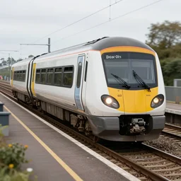 Bombardier class 375 Electrostar train, departing Ramsgate for Canterbury West