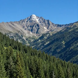 majestic Mountain taiga landscape, high definition, high detail, 8k, photorealistic,