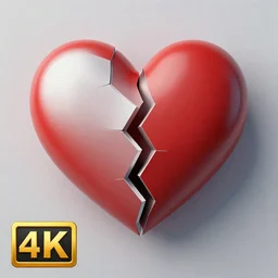 a broken heart, 4k