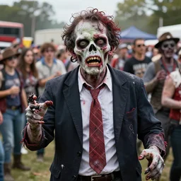 zombie rally for zombie president