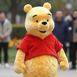 xi jinping dressed in a winnie the pooh costume