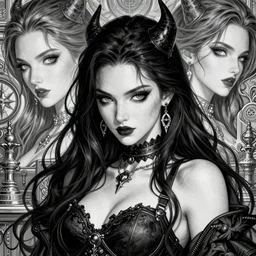 the portrait of the neutral evil fallen female dark knight vagabond as absurdly beautiful, gorgeous, elegant, sophisticated gravure idol, an ultrafine hyperdetailed illustration by kim jung gi, irakli nadar, intricate linework, detailed faces, octopath traveler, final fantasy, unreal engine 5 highly rendered, global illumination, detailed and intricate environment