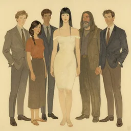 beautiful figure by balmy enso, jamie hewlett, nicolas delort, moebius, victo ngai, josan gonzalez, kilian eng