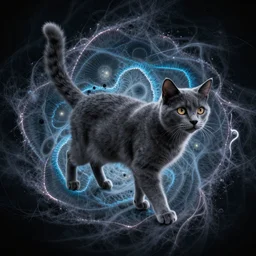 cat gray scott reaction diffusion simulation