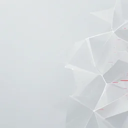 powerpoint background design, geometric pattern, for a cctv security software company, light grey with red glitches, high - tech futuristic concept art