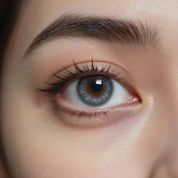 a very detailed eye in the hand of a stranger 8 k hyperrealism