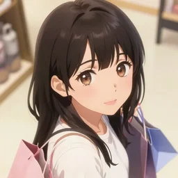 cute shopping girl, high heell, up view. | very very anime!!!, fine - face, audrey plaza, realistic shaded perfect face, fine details. anime. very strong realistic shaded lighting poster by ilya kuvshinov katsuhiro otomo ghost, magali villeneuve, artgerm, jeremy lipkin and michael garmash and rob rey