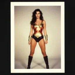 she - ra, centerfold, full body, symmetrical features, color photo, 1 9 8 5 photograph, kodachrome, aged paper, sergio leone, master prime lenses, cinematic