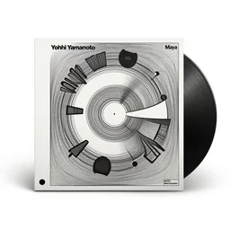 Album art for an experimental club music album, by Yohji Yamamoto, Michael Mann, Maya Deren, Nam June Paik