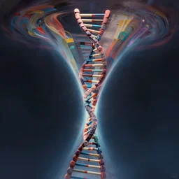 dna tornado by artstation, deviantart, artfol, artbox, cgsociety, gfxartist, artful, zatista, artpal, instagram, blendernation, frank stella, beeple, kopera, zawadzki, abstract, surrealism, surreal, hyperrealism, futurism 4 k, octane render
