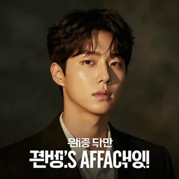 Korean actor Rowoon, celebraiting a birthday in the series King\'s Affection