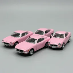 3 5 mm photo of pink pininfarina modulo car