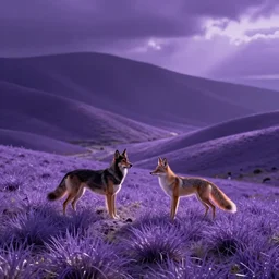 🟪 purple 🐺 & 🦇 - n 4