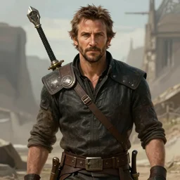 bradley cooper as a dnd character fantasy art.