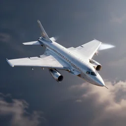 concept space jet, 3d cg, octane renderer