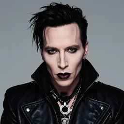Marilyn Manson by Dave McKean