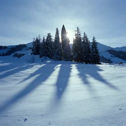 the first snow on a young earth, majestic landscape, long shadows, still frame from the voyage of time movie by terrence malick with cinematogrophy of christopher doyle with art direction of giger and beksinski, arri alexa, ultra wide anamorphic lens flares, 8 k