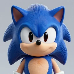 ultrarealistic hyperdetailed render of sonic the hedgehog, cute symmetrical eyes, lovable and furry, by beeple and h. r. giger, makoto shinkai, studio ghibli, giovanni paolo panini, colorful, vibrant, 3 d, octane render, unreal engine, cryengine, artstation