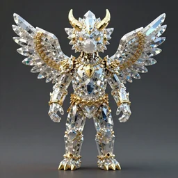 a beautiful symmetrical being made of crystals,golden ornaments by alex gray and android jones, 3D, 8k resolution