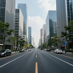future city street