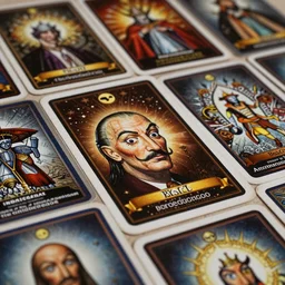 full set of illuminati cards in the style of salvador dali, hyper - realistic, highly detailed, intricate detail, depth of field, high definition, 8 k, octane render, artstation