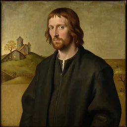 hurley from tv show lost, early netherlandish painting