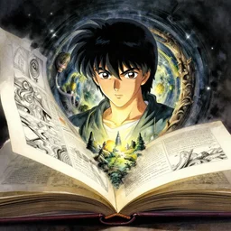 portrait, A book that opens a magical portal to another world, watercolor, dramatic lighting, cinematic, establishing shot, extremely high detail, foto realistic, cinematic lighting, pen and ink, intricate line drawings, by Yoshitaka Amano, Ruan Jia, Kentaro Miura, Artgerm, post processed, concept art, artstation, matte painting, style by eddie mendoza, raphael lacoste, alex ross