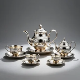 silver tea set