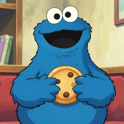 cookie monster is japanese by ilya kuvshinov katsuhiro otomo