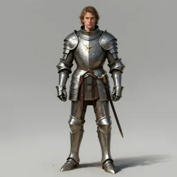 man in a suit of plate armor, fantasy, medieval, character design, single character concept art, medium shot, digital art, highly detailed, artstation, 4k,