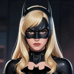 a potrait of Anya Taylor as Batgirl by Stanley Artgerm Lau, WLOP, Rossdraws, James Jean, Andrei Riabovitchev, Marc Simonetti, Yoshitaka Amano, Zack Snyder, ArtStation, CGSociety, Full body shot