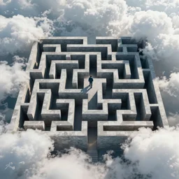 cloud maze