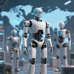 the world dominated by robots