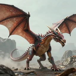 Giger portrait of the dragon queen, Dragon in dragon lair, HD, full body dragon concept, flying dragon, Human body with dragon features, ray tracing, 4k realistic 3d rendered portrait, soft shading, soft colors, relaxed colors, hyperdetailed, wide angle lens, fantasy, futuristic horror, style of giger