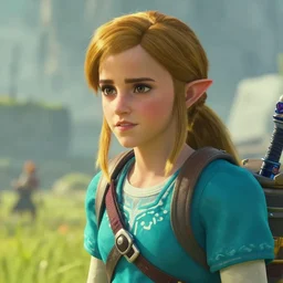 Emma Watson screenshot from breath of the wild