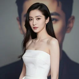 beautiful chinese fashion goddness like fanbingbing, strapless dress, character portrait in the style of thomas river and artgerm, wlop, cinematic lighting, hyperdetailed, 8 k realistic, symmetrical, global illumination, radiant light, halo, love and mercy, frostbite 3 engine, cryengine, dof, trending on artstation, digital art, chanel