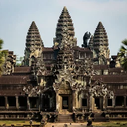 the most beautiful landscape of angkor wat, by dan hillier, high contrast, intricate detail, super resolution, masterpiece, trending on artstation